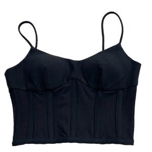 Jason Wu Black Corset Top